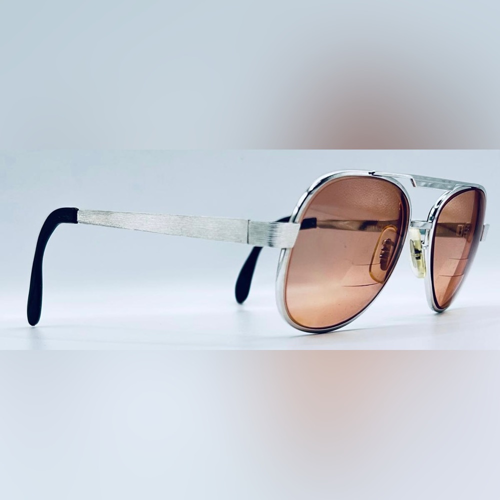 Vintage Airco Silver Pilot Sunglasses Frames Only